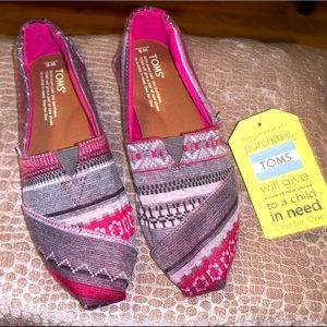 TOMS Tribal Canvas Slip-On Shoe